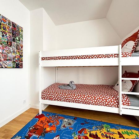 L Eiffel Disney 5Min Paris 35Min Parking Terrasse Serris Exteriör bild